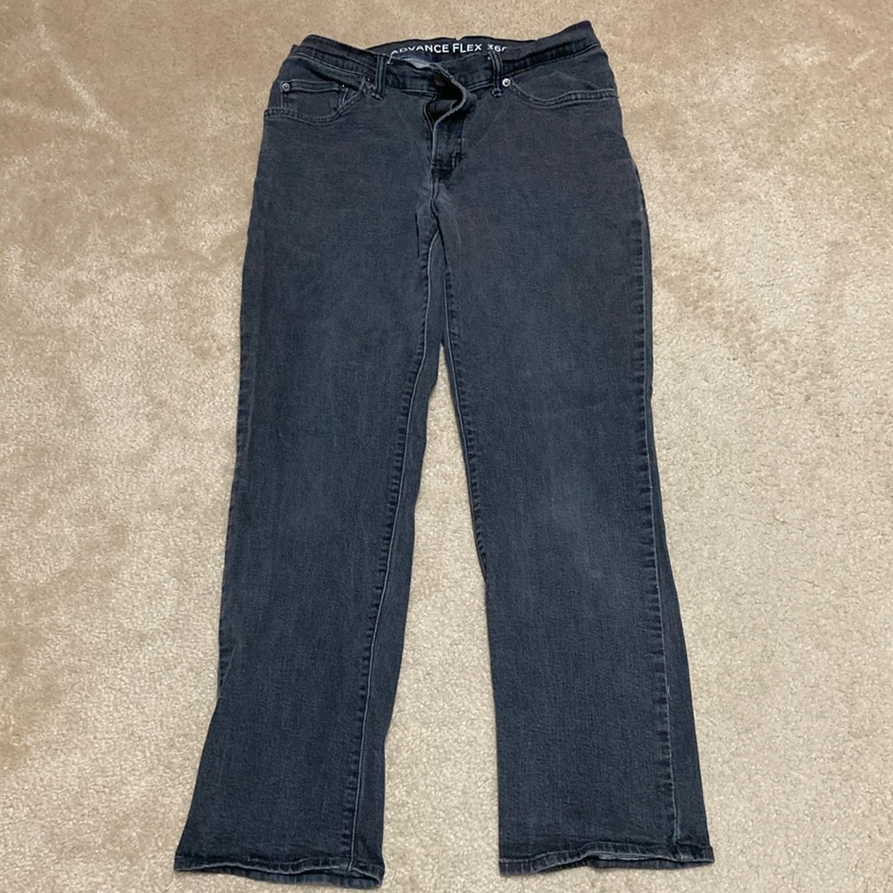 Arizona Black Jeans Advance Flex 360 Athletic Taper 33x32